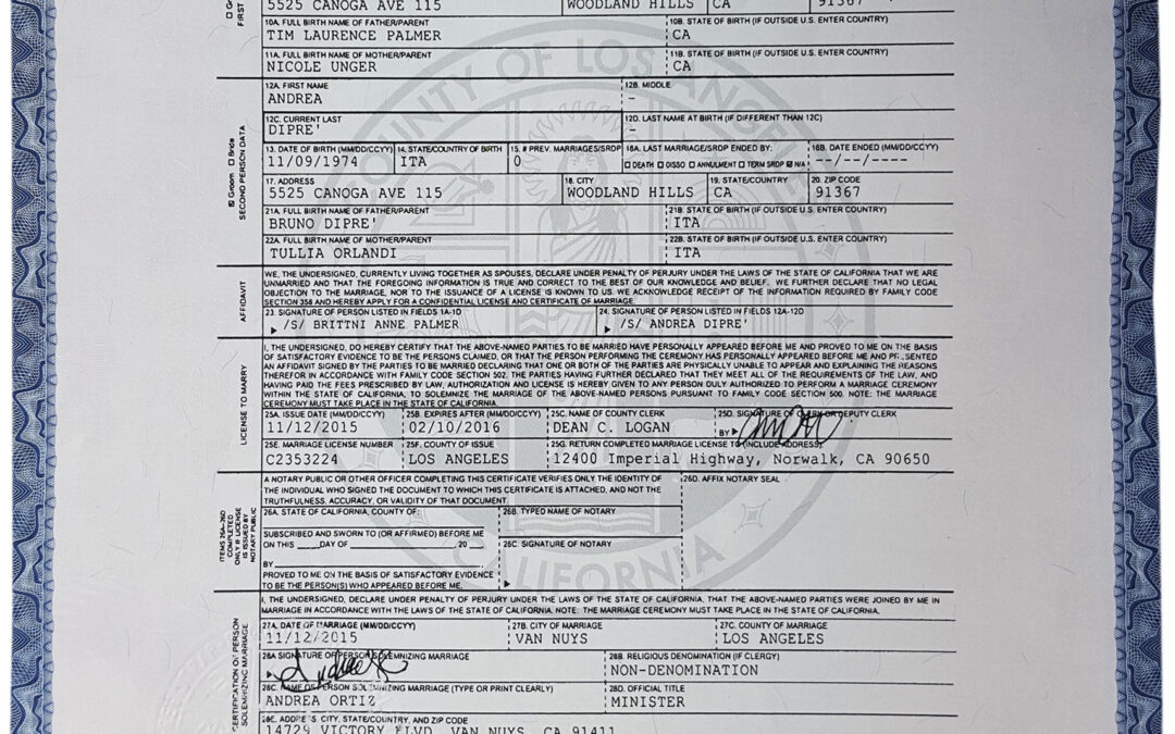 How to Authenticate a Marriage Certificate for International Use